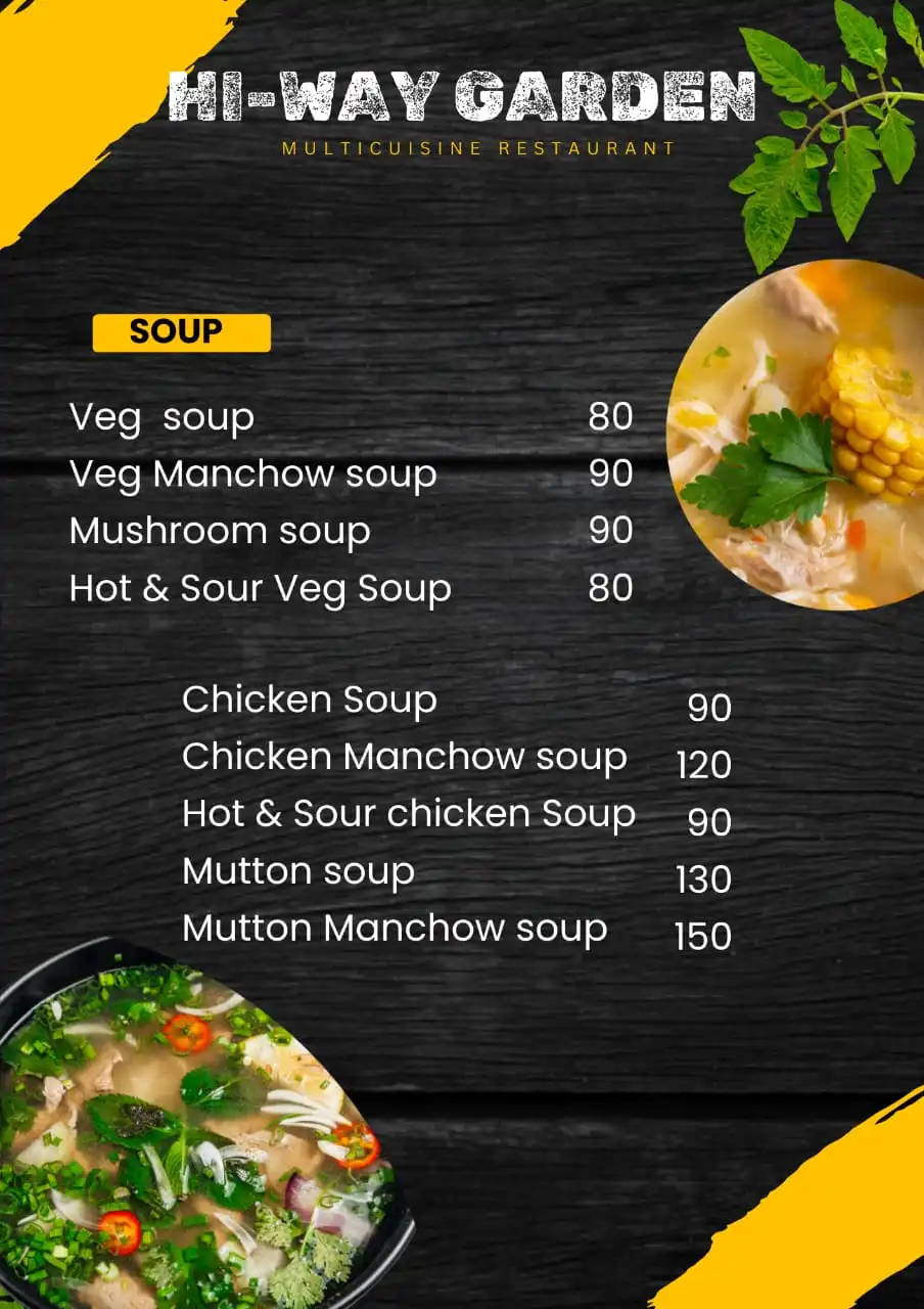 Veg & Non-Veg Soups