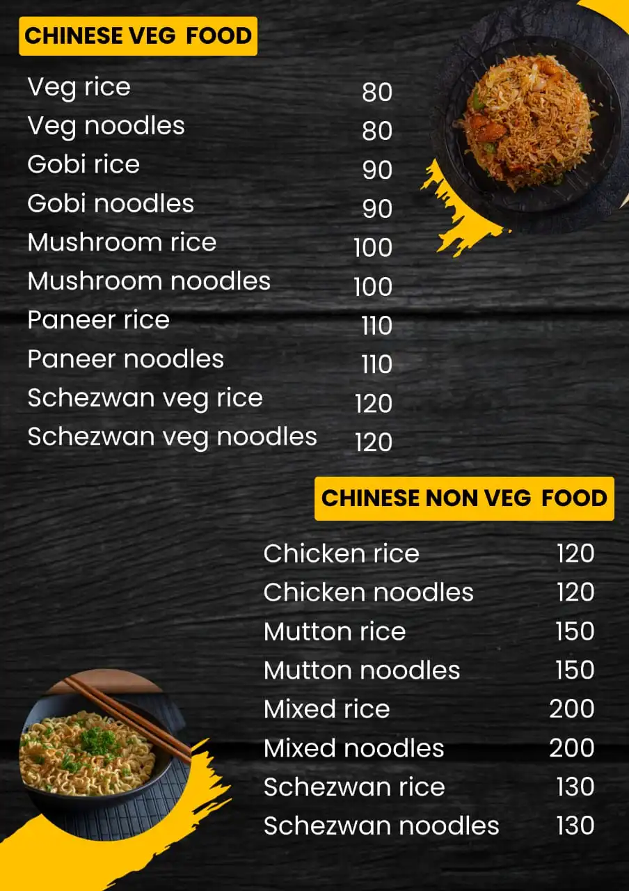 Chinese Veg - Non Veg - Food
